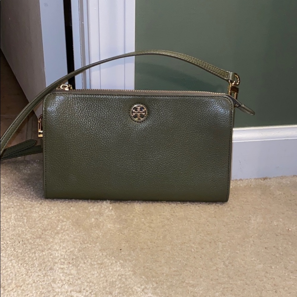Tory Burch Green Crossbody Bag